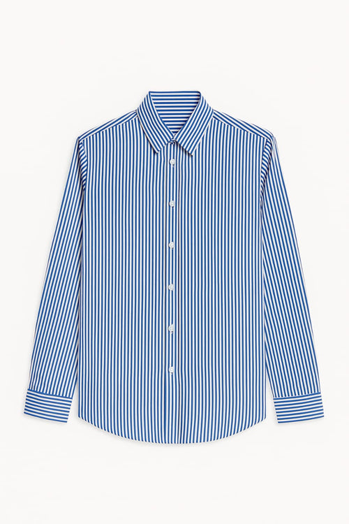 BLUE CHECK SHIRT ll college uniform and formals